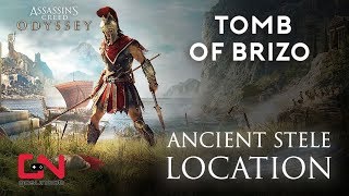 Assassins Creed Odyssey  Tomb of Brizo  Ancient Stele Location [upl. by Curkell968]