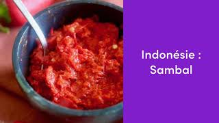 Sambal  Recette Traditionnelle Indonésienne [upl. by Myo]