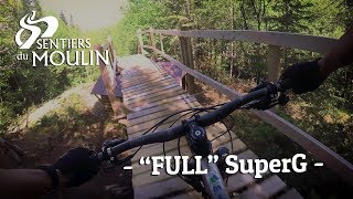 Quebec Top Rated Trail  quotFullquot SuperG  Sentiers du Moulin [upl. by Kalin]