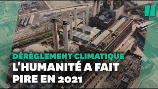 Sur le climat lhumanité a battu en 2021 les seuls records à ne pas dépasser [upl. by Lamb785]