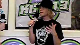 Ashley Parker Angel interview on KC101 2007 [upl. by Stormie]