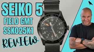 SEIKO 5 FIELD GMT Watch Review SSK025k1 [upl. by Lachus94]