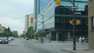 Downtown London Ontario Going West on Dundas [upl. by Bonne]