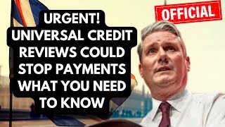 Urgent Universal Credit Reviews Could Stop Payments—What You Need to Know [upl. by Clair]