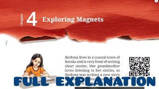 Chapter 4 Exploring Magnets NCERT Class 6 Science Curiosity  EDUMAGNET  class6science [upl. by Cirenoj]