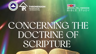 CONCERNING THE DOCTRINE OF SCRIPTURES [upl. by Luise]