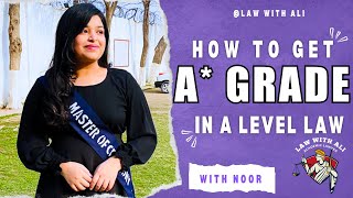 How to get an A in A level Law Tips by Noor  Podcast [upl. by Upshaw]