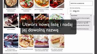 Listy ulubionych przepisów [upl. by Ecitsuj]