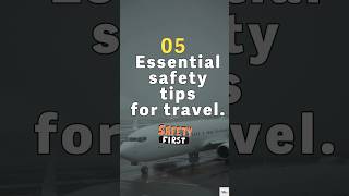 05 Travel Safety Tips For beginners safetytraveltips traveltips travelsafetytips [upl. by Rani281]