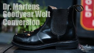 【BenchReBuilt】Dr Martens Goodyear Welt Conversion [upl. by Edia]