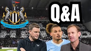 YOUR NEWCASTLE QUESTIONS ANSWERED Phillips move Ashworth to Man Utd Howe pressure [upl. by Nod361]