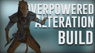 Skyrim OP alteration build [upl. by Ahsata]