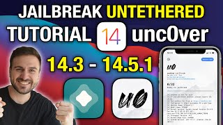 TUTORIAL unc0ver iOS 1451  143 JAILBREAK quotUNTETHEREDquot FÁCIL [upl. by Aibos422]