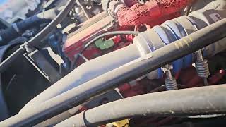 2010 Freightliner Maintainer Lube Truck AP1052 pto air compressor video 2 [upl. by Paulette]