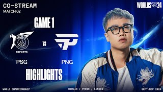 Highlights PSG vs PNG  Game 1  Vòng Playin  CKTG 2024 [upl. by Inah]