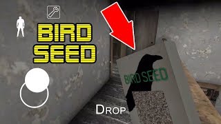 How To Use BIRD SEED in Granny 17 For Feeding The Crow 2019 [upl. by Manvil635]