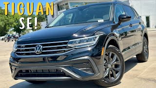 2024 Volkswagen Tiguan SE SUV Arrives In Deep Black Pearl and Elegant Sporty Design [upl. by Tzong]