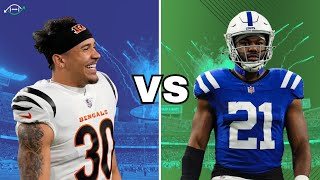 Zack Moss OR Chase Brown Which Bengals RB to DRAFT in 2024 Fantasy Football [upl. by Ayimat706]