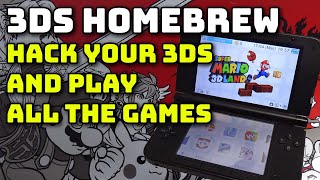 3DS Homebrew  Hack your 3DS and play all the games [upl. by Idnod]