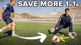 ULTIMATE 1v1 saving goalkeeper tutorial by Courtois [upl. by Cuthbertson239]