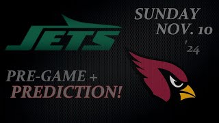 Jets Cardinals Prediction Important Game for Jets NFL Week 10 24 [upl. by Colly]