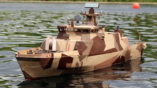 FNS Tornio 81  Haminaclass missile boat  Bournville Navy Day 2024 [upl. by Eelibuj]