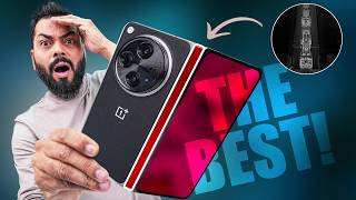 OnePlus Open Indian Retail Unit Unboxing amp First Look ⚡ The Best Foldable Phone [upl. by Eissolf]