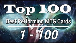 Magic the Gathering Top 100 All Time Performing Cards  2019 Edition [upl. by Clorinde]