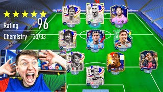 WORLDS FIRST 129 RATED FUT DRAFT WORLD RECORD EA FC 24 [upl. by Enrahs]