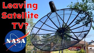 NASA Abandons CBand Satellite and OvertheAir TV Broadcasts and Launches Free Streaming Service [upl. by Haras841]