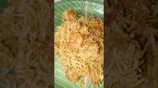 Prawns Biryani🍤🍤 prawnrecipe prawnbiryani greentreesvideosytshorts viralvideo ytrending [upl. by Yrrek]