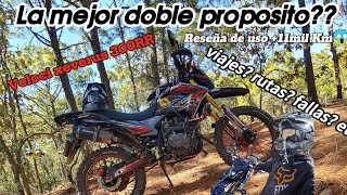 La mejor doble proposito veloci xeverus 300rr reseña de un año de uso xeverus reseña [upl. by Bloom]