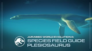 Species Field Guide  Plesiosaurus  Jurassic World Evolution 2 [upl. by Bolling914]