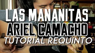 Las Mañanitas  estilo Ariel Camacho  Tutorial  REQUINTO  Como tocar en Guitarra [upl. by Esac]