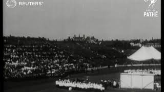 RELIGION AngloCatholicism AngloCatholic Congress at Stamford Bridge 1930 [upl. by Enaasiali]