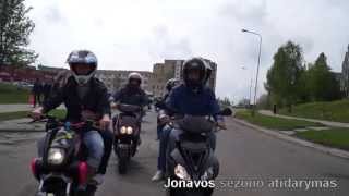 Scooter seazon opening Jonava 20130511 [upl. by Aramas]