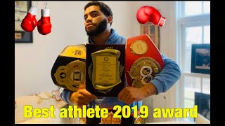 First Vlog  Winning award for best Boxer of the year [upl. by Pyotr204]