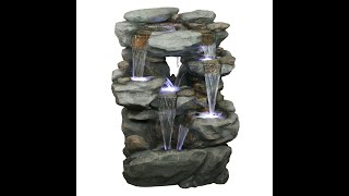 DW34037 Large Rockery Water Fountain Water Feature [upl. by Irrac]