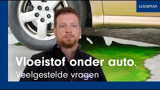 Vloeistof onder je auto  een slecht teken  Louwmannl [upl. by Adiraf]