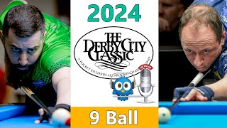 Shane Van Boening vs Mohammad Ali Berjaoui  9 Ball  2024 Derby City Classic rd 1 [upl. by Borg]