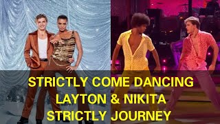 Strictly Come Dancing 2023  Layton amp Nikita Strictly Journey [upl. by Lavery963]