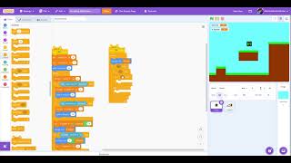 How To Make A Scrolling Platformer On Scratch 30 [upl. by Telimay987]