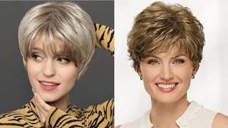 100  SHORT HAIR CUTS AND HAIR COLOR IDEAS FOR LADIES 2024 [upl. by Orsay]