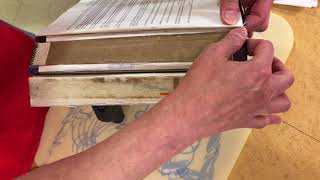 Book Repair  How to Reattach a Cover [upl. by Ylluz]