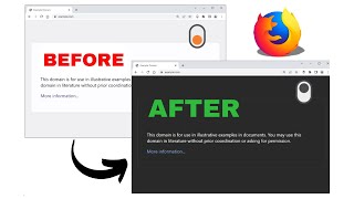 How to Force Dark Mode on ALL Websites  Firefox [upl. by Ahsilek]