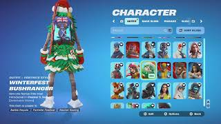 Reviewing Winterfest Bushranger Chapter 5 Season 1 Skin [upl. by Airotnahs]