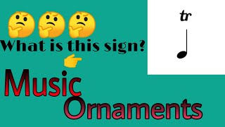 Ornaments in music [upl. by Urd]