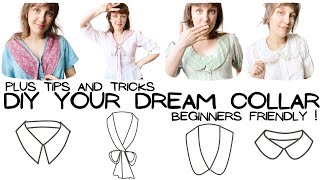 Learn to Sew 4 Different Types of Collars with These Simple Tips and Tricks beginner friendly [upl. by Nadabas]