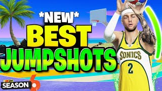 NBA 2K24 UPDATE  BEST JUMPSHOTS FOR ALL BUILDS HEIGHTS amp 3PT RATINGS BEST JUMPSHOT FOR PG amp BIGS [upl. by Bowen537]