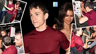 Tom Holland Saves Zendaya From Crazy Paparazzi Ambush [upl. by Given986]